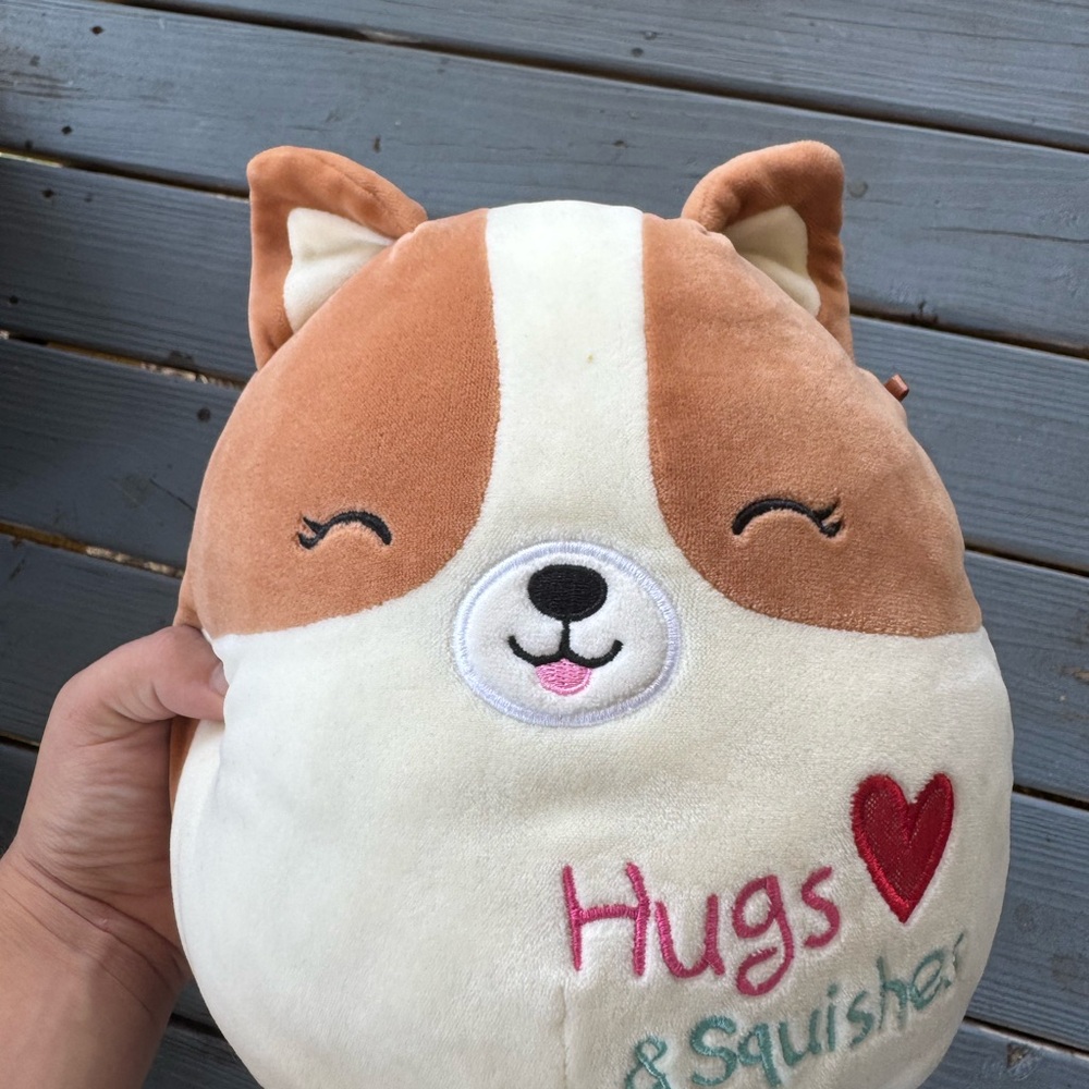 Squishmallows Tan and Cream Stuffed Animal